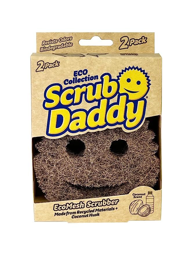 SCRUB DADDY Scrub Daddy EcoMesh Scrubber, 2 CT | Amazon (US)