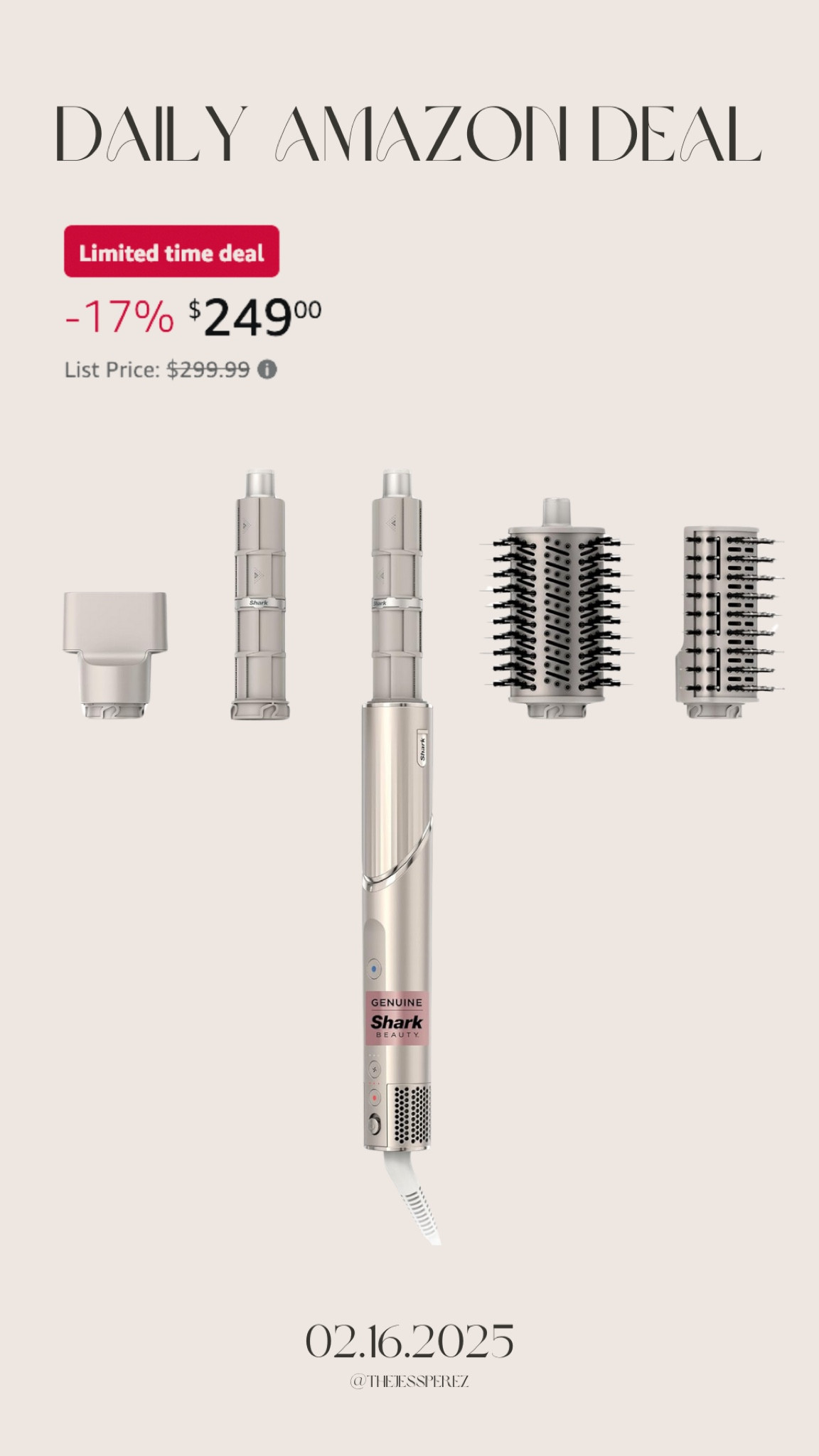 Daily Amazon deal: shark flexstyle air styling system 

#LTKBeauty #LTKSaleAlert