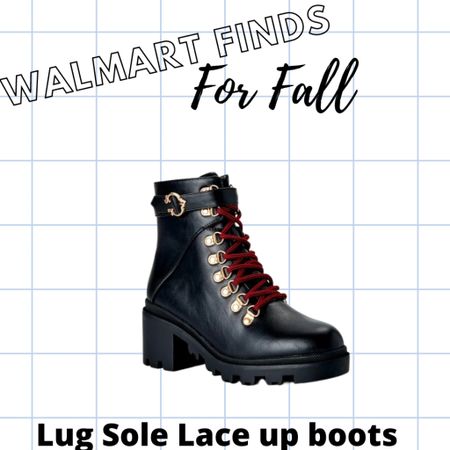 Need some new boots for your fall outfits? Try out this pair of lug sole boots from Walmart!

#LTKshoecrush #LTKunder50 #LTKstyletip