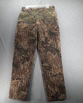 Vintage Rattlers Brand Pants Mens 34x32 Green Brown RealTree Camo Tag Size 34x33  | eBay | eBay US