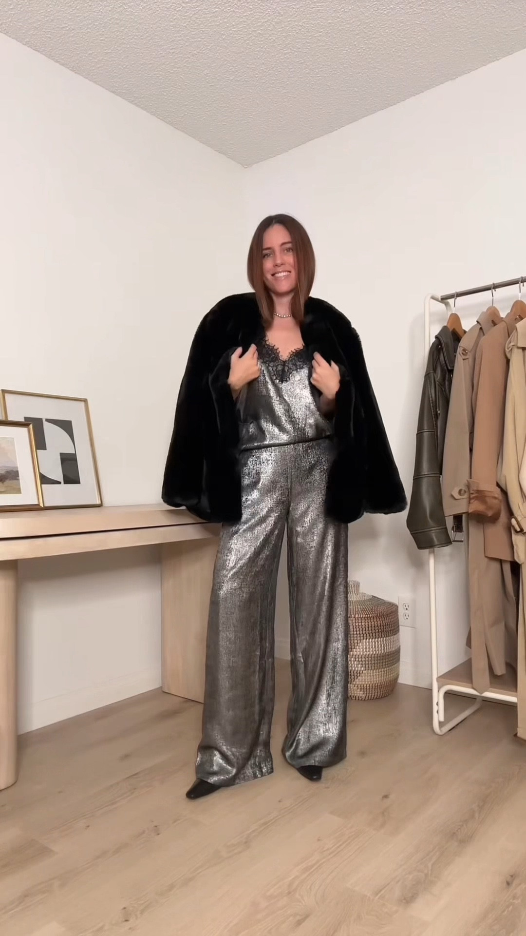 NYE dinner outfit 🩶

#LTKPetite #LTKSeasonal #LTKHoliday