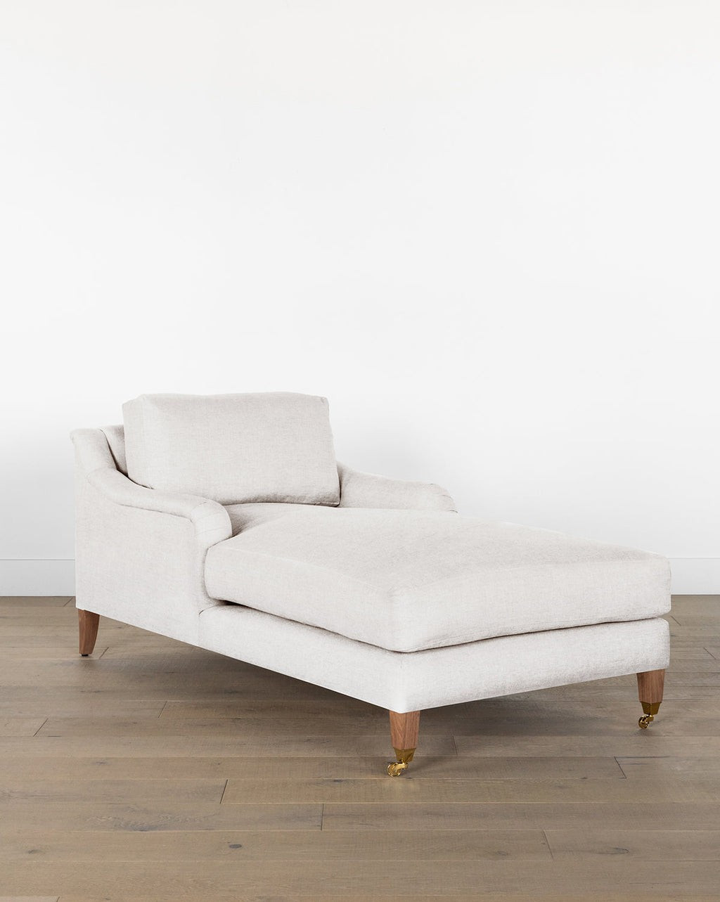 Lucille English Roll Arm Chaise Lounge | McGee & Co.