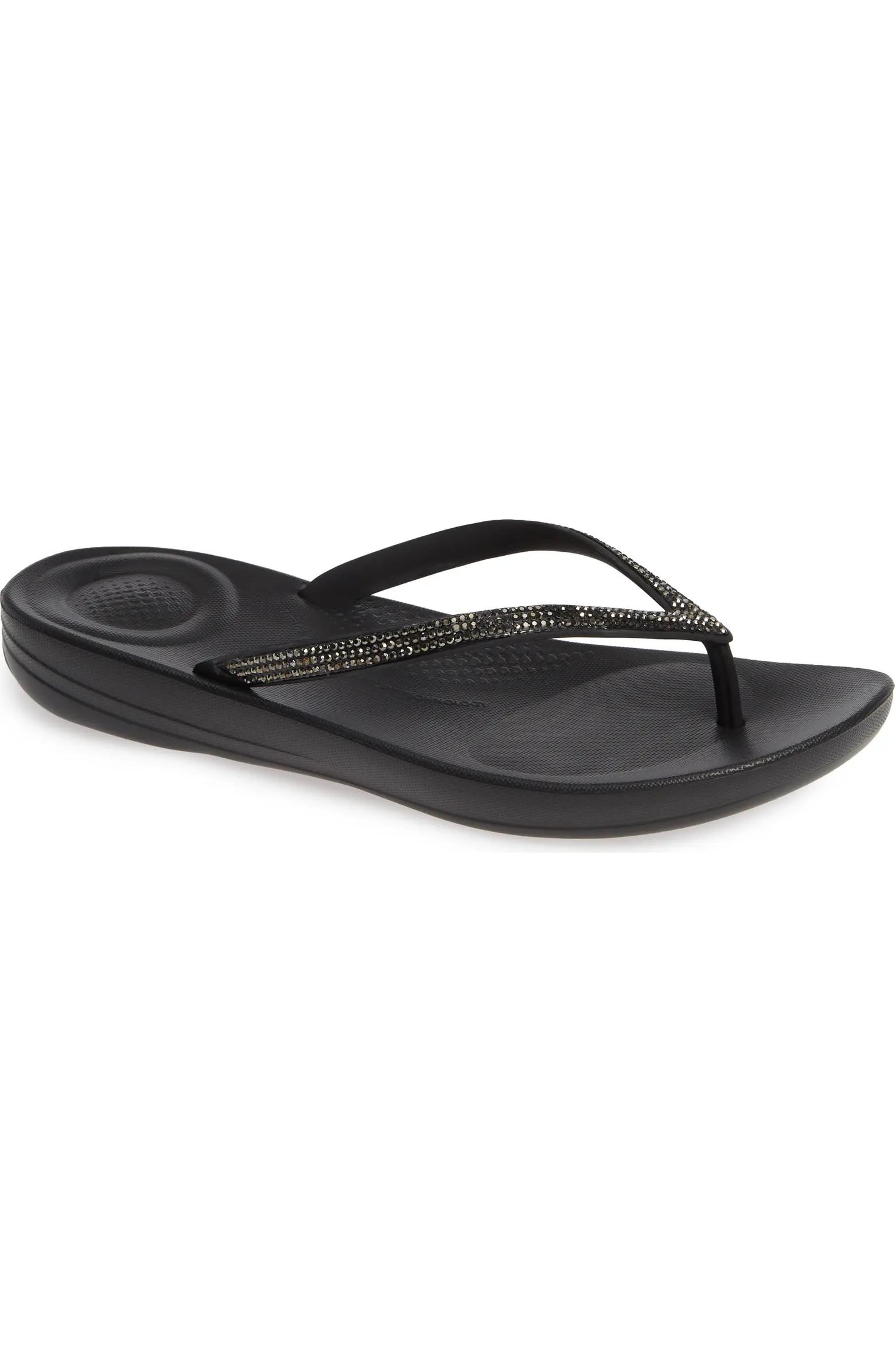 iQushion™ Splash Crystal Flip Flop (Women) | Nordstrom