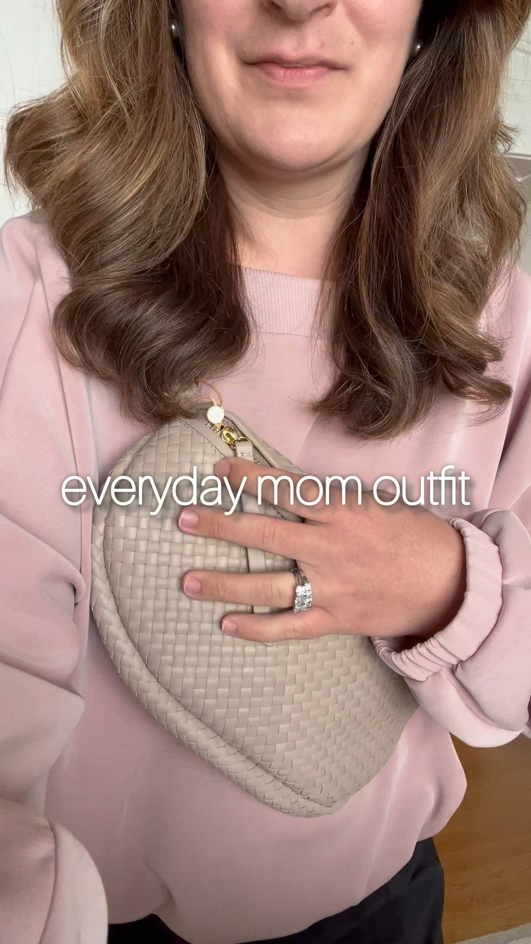 Day 10 of my everyday l outfit no leggings challenge! Can’t believe I’m approaching the two week mark! We’ll see how I do over the weekend 😂

Just got this new crossbody bag from Quince- I loved it as a more monochrome addition with my pink sweatshirt 

#LTKStyleTip #LTKFamily #LTKFindsUnder100