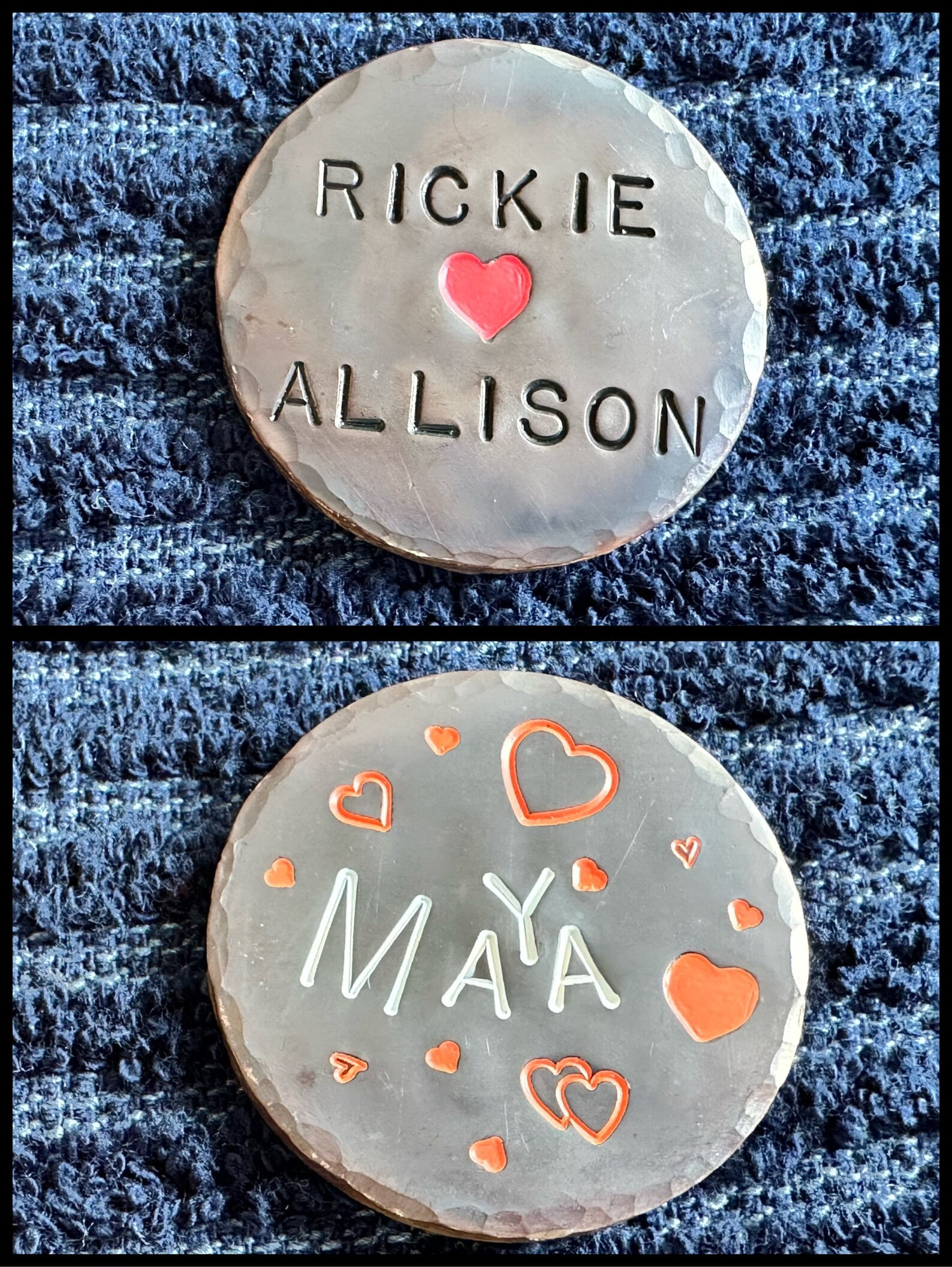 Scottie Scheffler's Personal Golf Ball Marker - Used in tournaments | Hand Made to Order | From G... | Etsy (US)