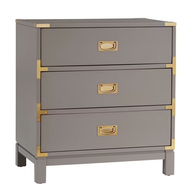 Borden Campaign 3-Drawer Nightstand - Inspire Q | Target