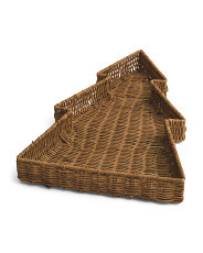 Rattan Figural Tree Tray | Entertaining | Marshalls | Marshalls