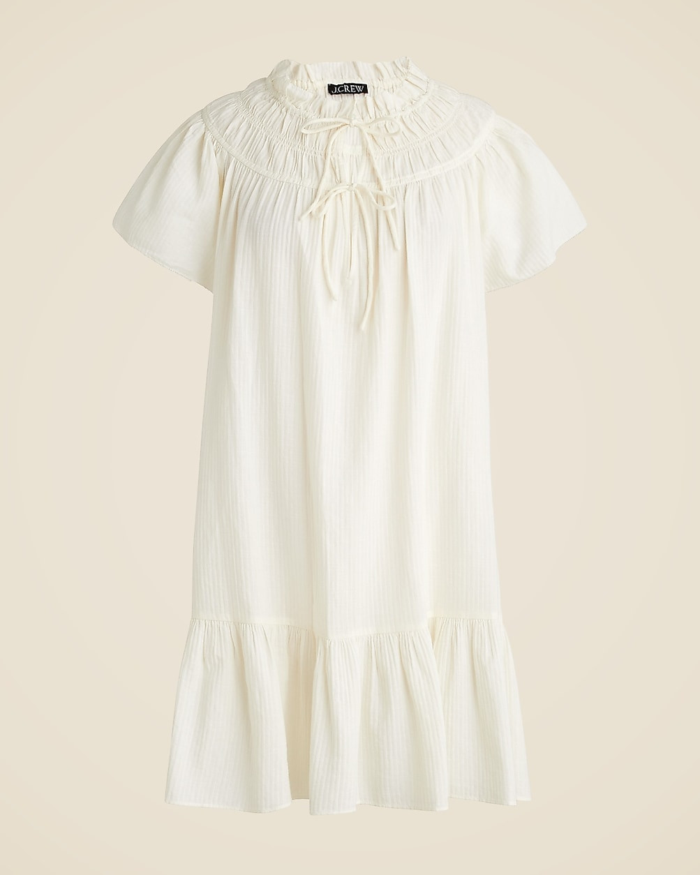 Airy gauze babydoll dress | J. Crew US