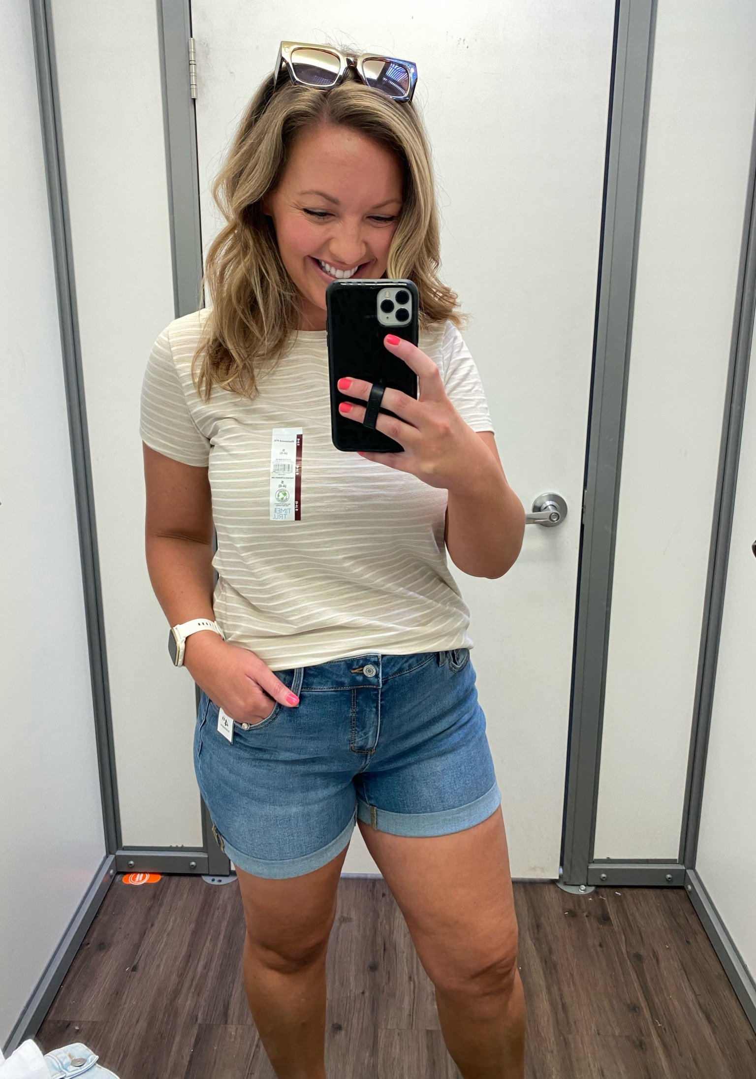 Casual Mom OOTD perfect for spring and summer! Wearing size 10 in shorts 




Walmart outfit Walmart style Jean shorts neutral top denim shorts Walmart affordable outfit for moms

#LTKfindsunder50 #LTKSeasonal #LTKmidsize