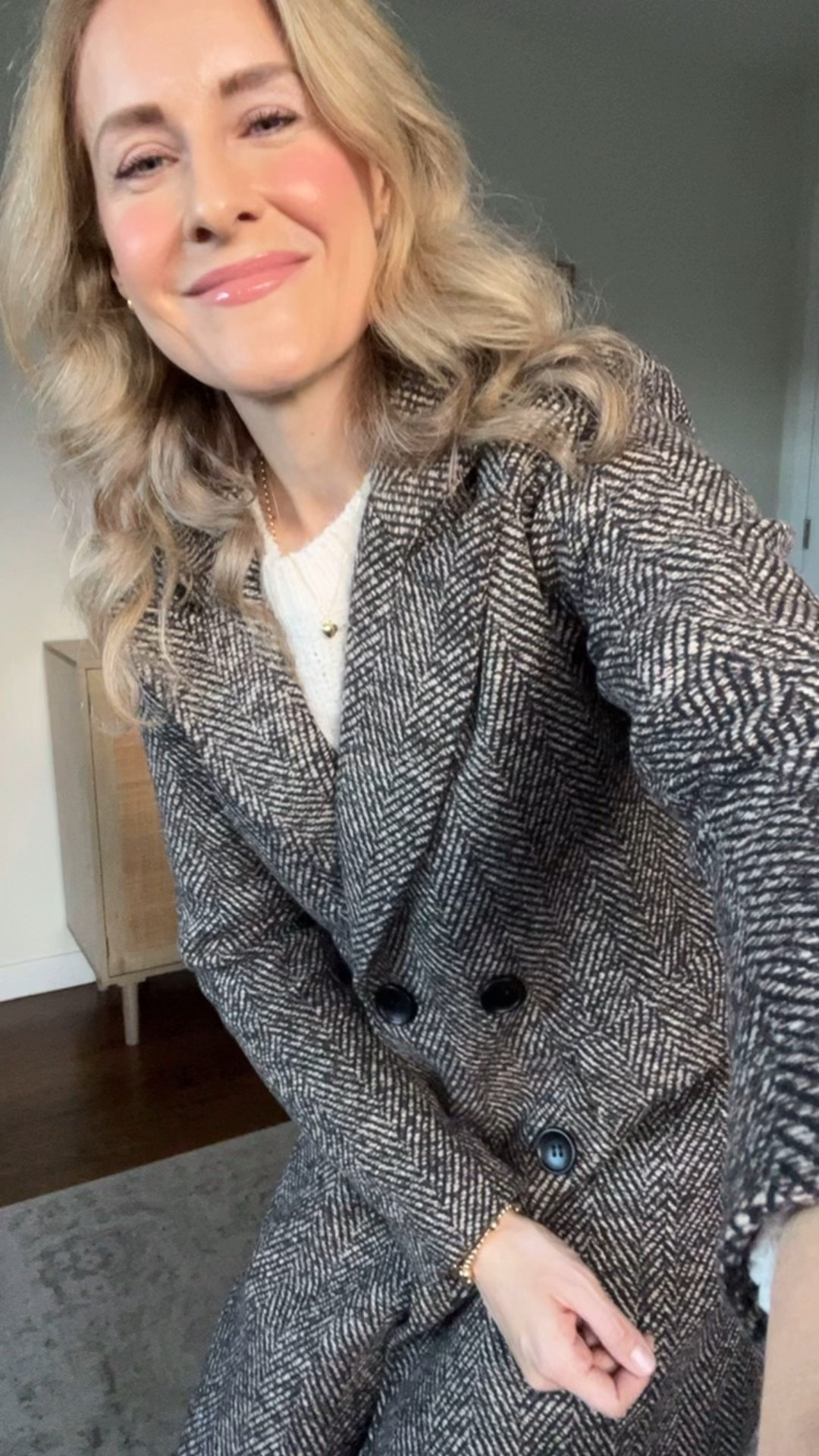 Honest review of this Amazon coat, it’s not bad for $50, I do love the look, 10% wool, the rest is polyester. Go with your usual size. I’m in a small, needed a medium. #amazonfashion 

#LTKOver40 #LTKStyleTip #LTKFindsUnder100