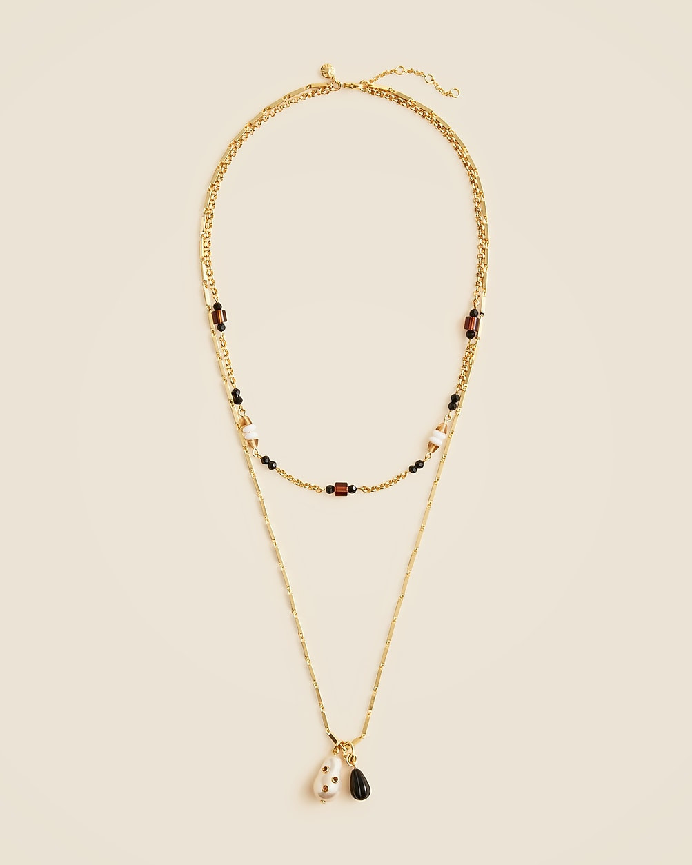 Layered charm necklaces set | J. Crew US