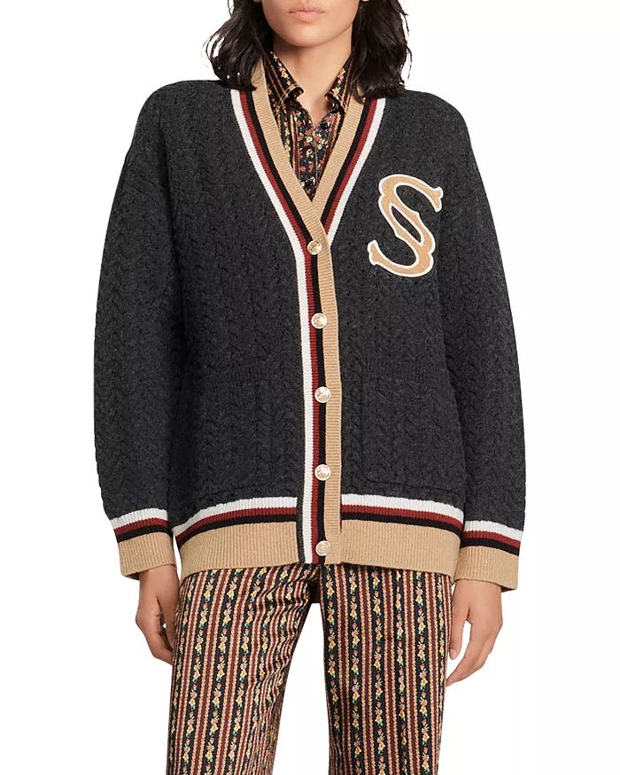 Tommy Oversized Cable Knit Cardigan | Bloomingdale's (US)