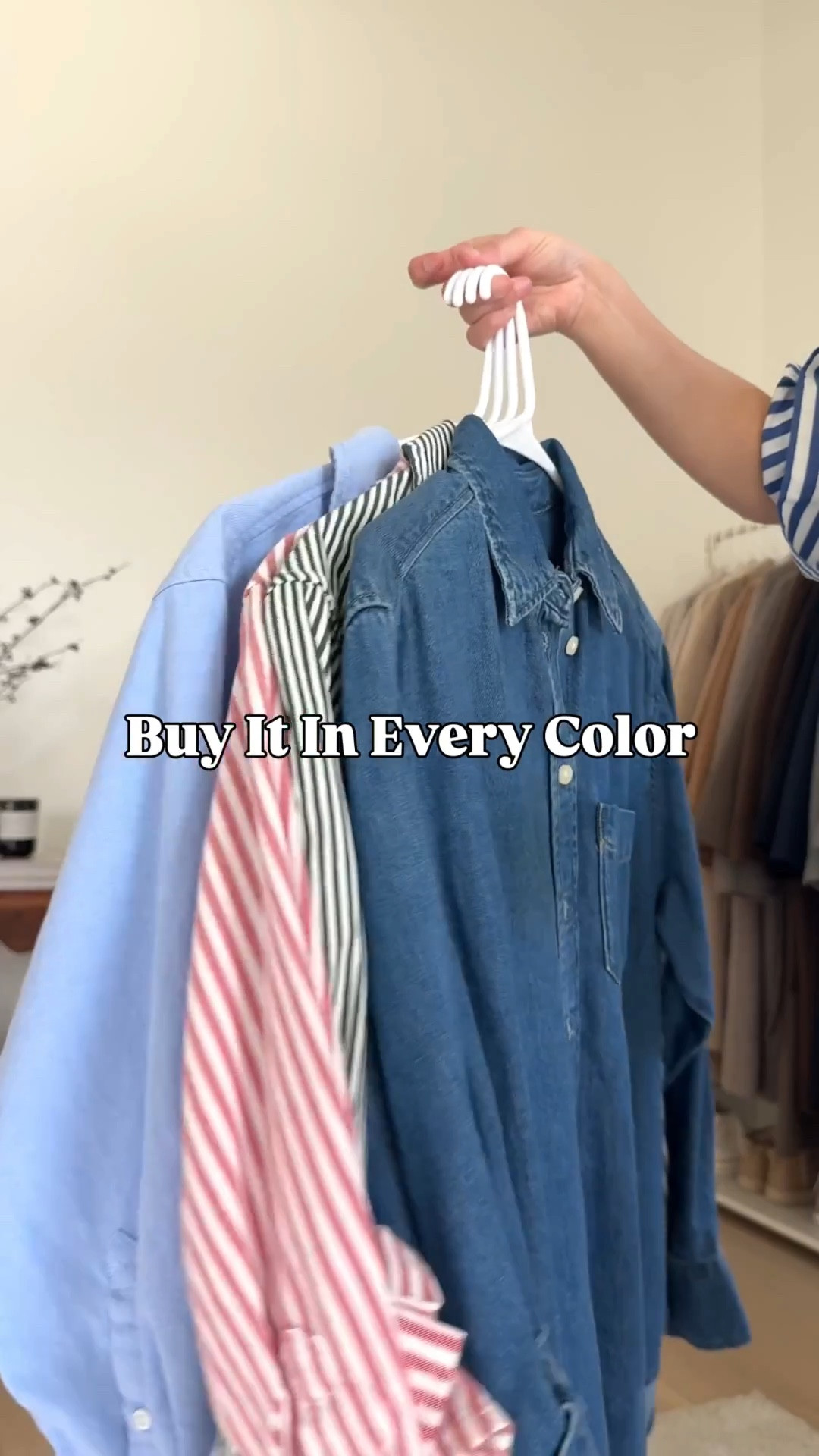 Gap Big Shirt 🤌🏻 on sale! Gap Big shirt - best oversized fit for petites. Wearing the petite xs 

What if I told you… buying the same item in multiple colors isn’t “overbuying” — it’s actually smart wardrobe building. 👏

If you find something you LOVE…
✔ fits perfectly
✔ feels good on
✔ works with your lifestyle
✔ you reach for it nonstop

…get it in another color.

That’s how you build a real wardrobe — one that’s wearable, versatile, and easy to get dressed from.

Because the goal isn’t more clothes.
It’s more outfits you actually wear.



#LTKPetite #LTKSaleAlert #LTKSeasonal