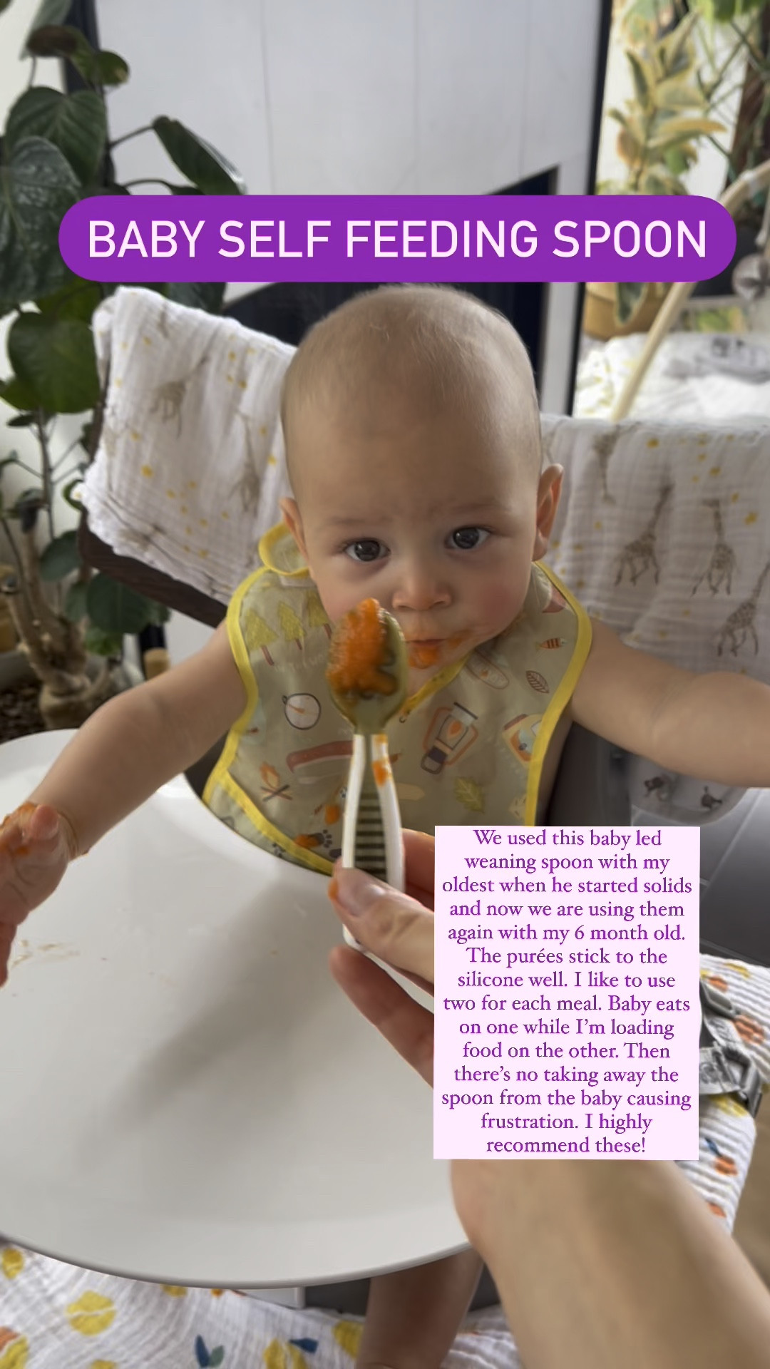 Try these spoons when giving your baby solids for the first time. It will help them build skills to feed themselves. 💯

baby led weaning, baby feeding, baby must have

#LTKBaby #LTKFamily