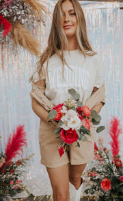 friday + saturday: wedding weekend t shirt | RIFFRAFF