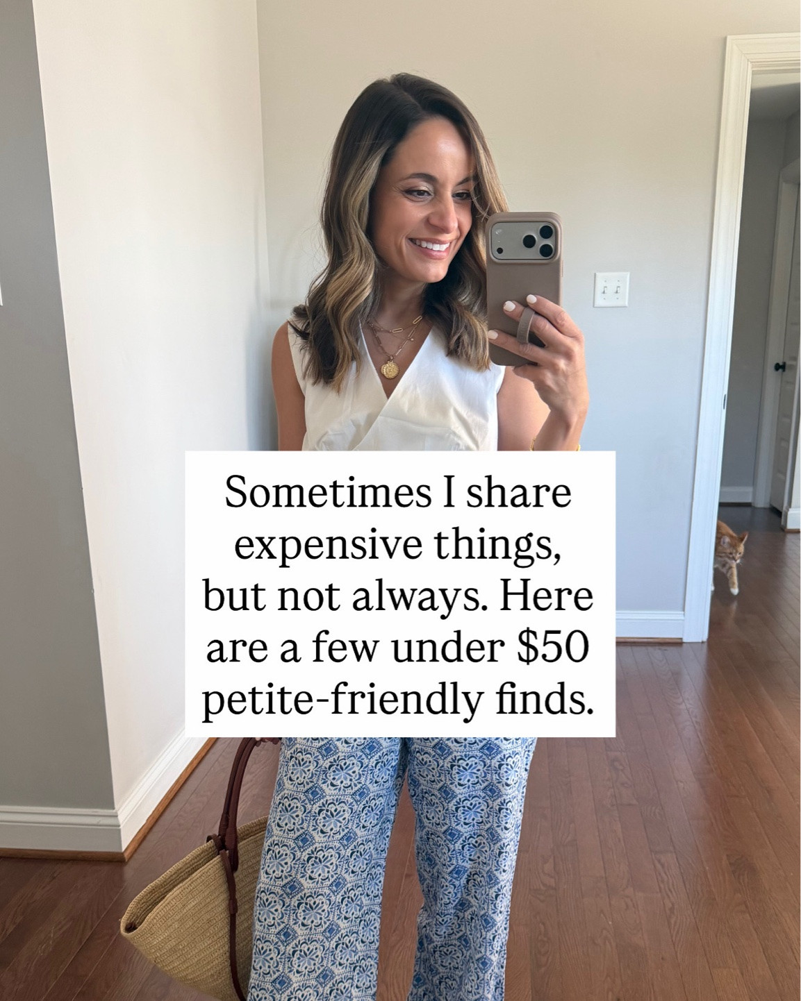 Under $50 petite finds! 

Pants (LOFT): petite xxs / 10” rise / 27.5” inseam (currently on sale making them under $50)
Mosaic dress (LOFT): petite 00/xxs (currently on sale making it under $50) 
Eyelet top (Target): xs 
White shorts (Quince): 24 
Pink printed dress (Target): xs 
Green and white dress (Target): xs 
Cream floral dress (Target): xs 

Other outfit pieces (not under $50) 
White top (Ann Taylor): petite xxs 
Gold sandals (Sam Edelman): true to size

#LTKPetite