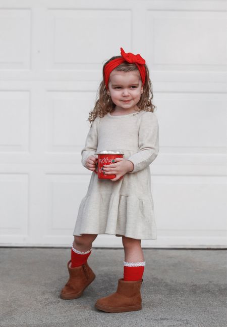 Toddler Girl Holiday Outfit | Winter Dress for Girls | Girl winter boots | Christmas Style

#LTKSeasonal #LTKfamily #LTKHoliday