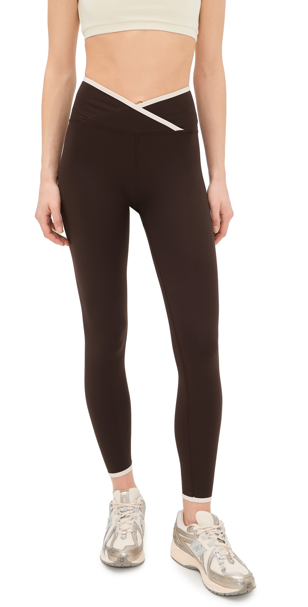 Strut This The Rae Ankle Leggings Kona/Shell XS | Shopbop