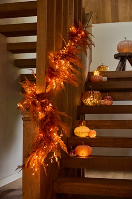 Faux Autumn Cedar Garland | Anthropologie (US)