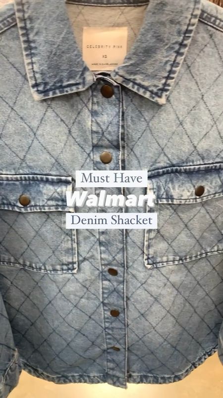 Must have Walmart denim shacket! 

#LTKSale #LTKSeasonal #LTKstyletip