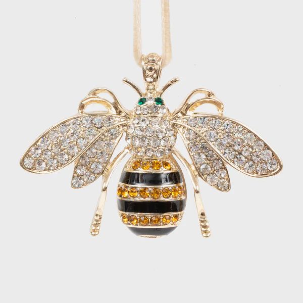 Stripey bee hanging ornament | Joanna Buchanan