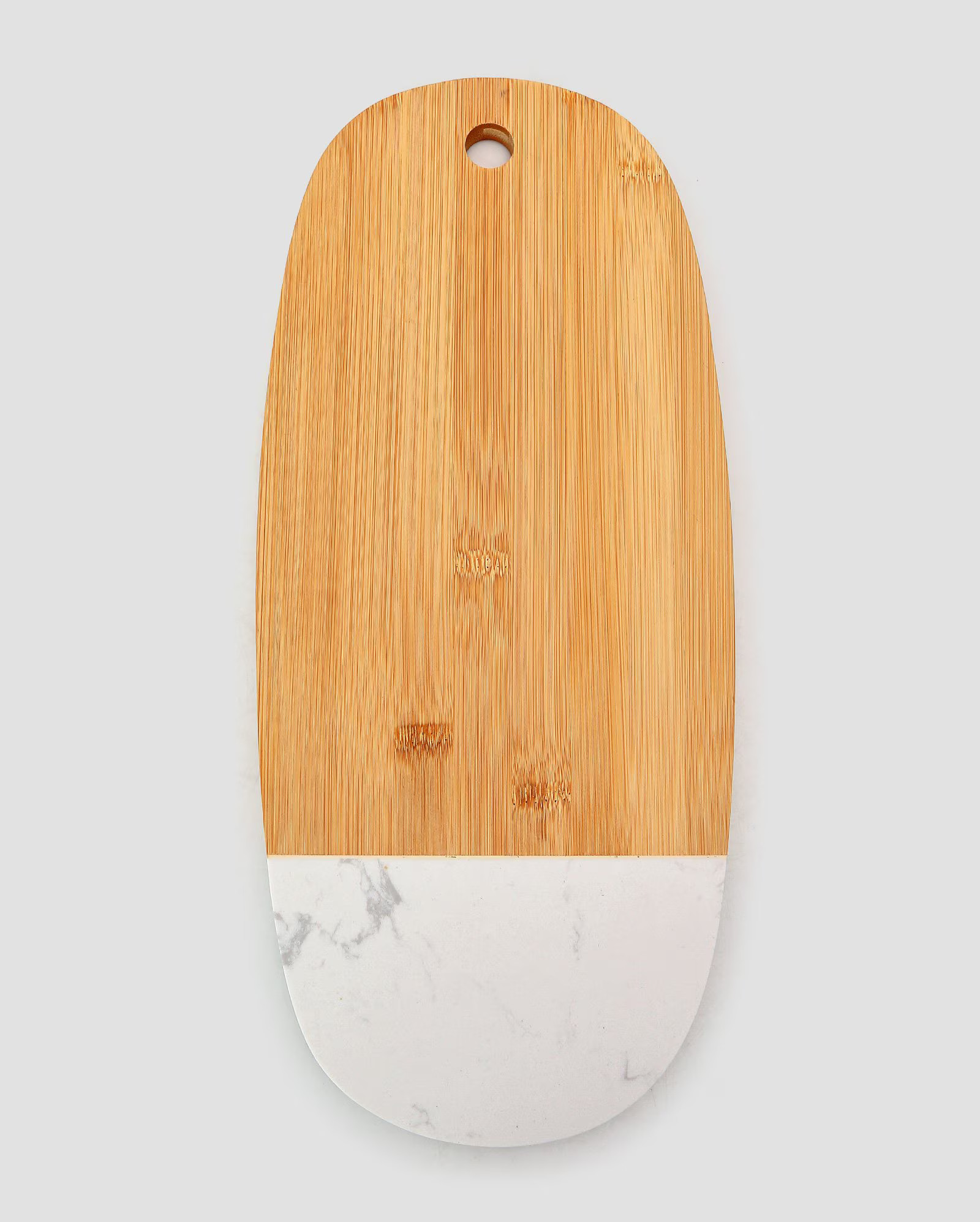 Tábua de bambu e mármore Sarah 41cm bege | Casa Riachuelo | Riachuelo (BR)