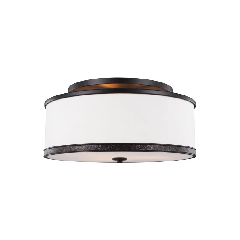Oneal Fabric Flush Mount | Wayfair North America