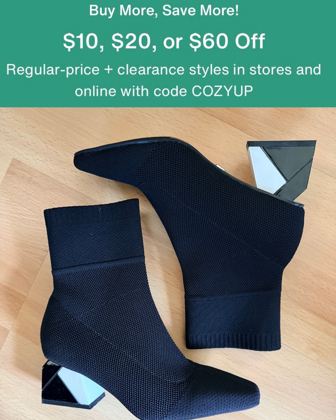SALE at DSW ‼️ Love the Heels on both of these Boots!!! The Heels on the black fabric Boots look like Puzzle Pieces 😍  Fit TTS

#LTKSaleAlert #LTKWorkwear #LTKootd

https://liketk.it/6oerQ