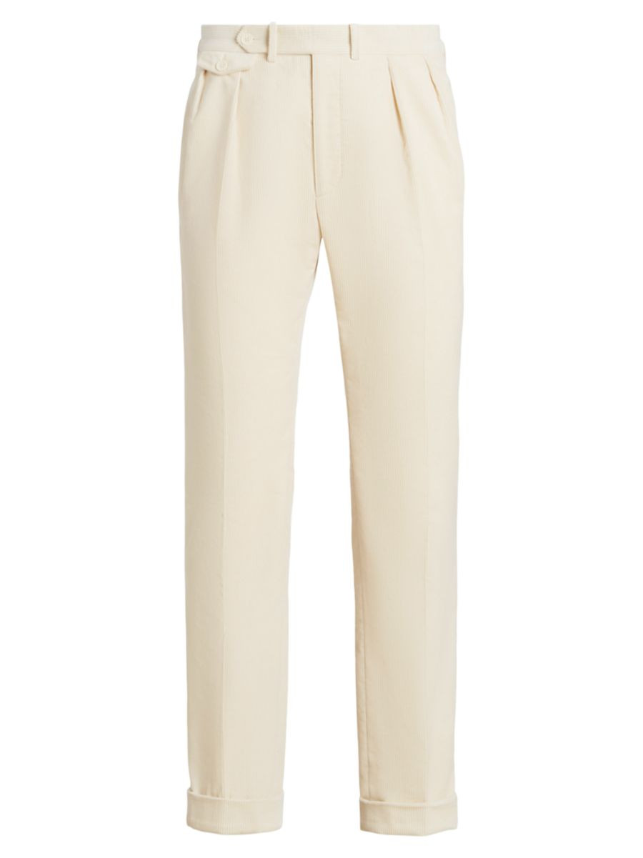 Cotton Corduroy Straight-Leg Pants | Saks Fifth Avenue