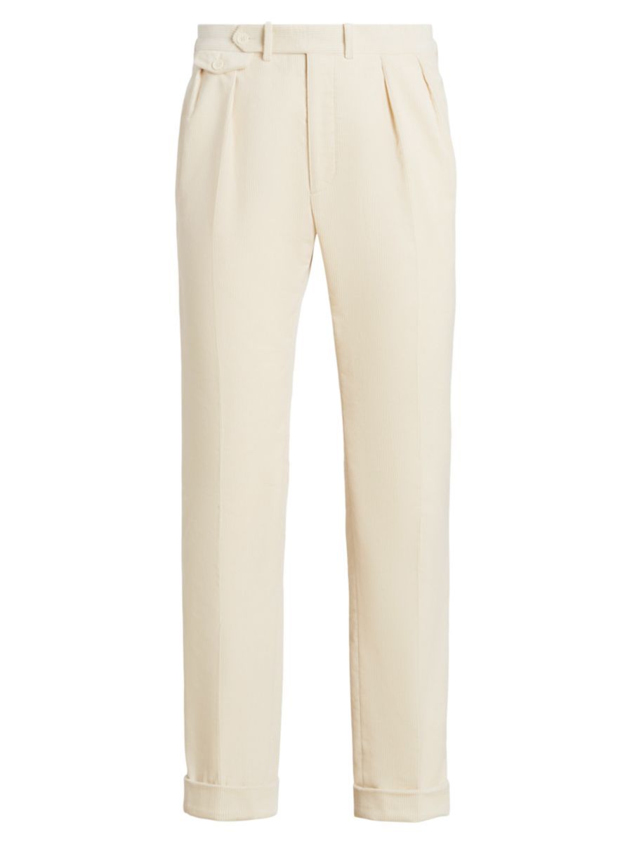 Cotton Corduroy Straight-Leg Pants | Saks Fifth Avenue