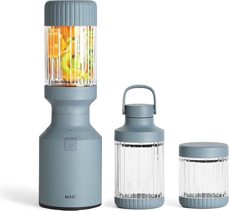 The Beast Mini Blender Plus | Mini Countertop Kitchen Blender | Blend Smoothies and Shakes, Dress... | Amazon (US)