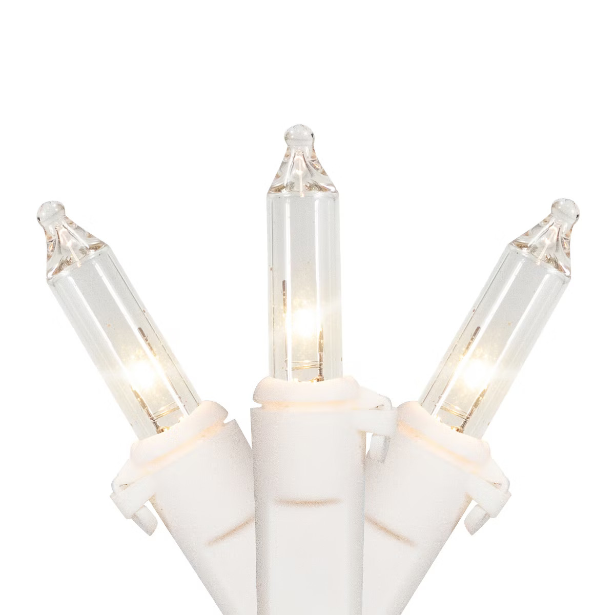 Northlight Mini Christmas Light Set - Clear -  20.25' White Wire - 100ct | Target