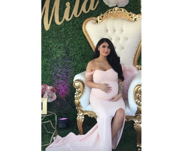 35 colors Maternity fitted mermaid dress-maternity gown-baby | Etsy | Etsy (US)