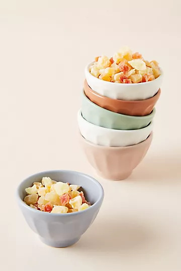 Mini Matte Latte Bowls, Set of 6 | Anthropologie (US)