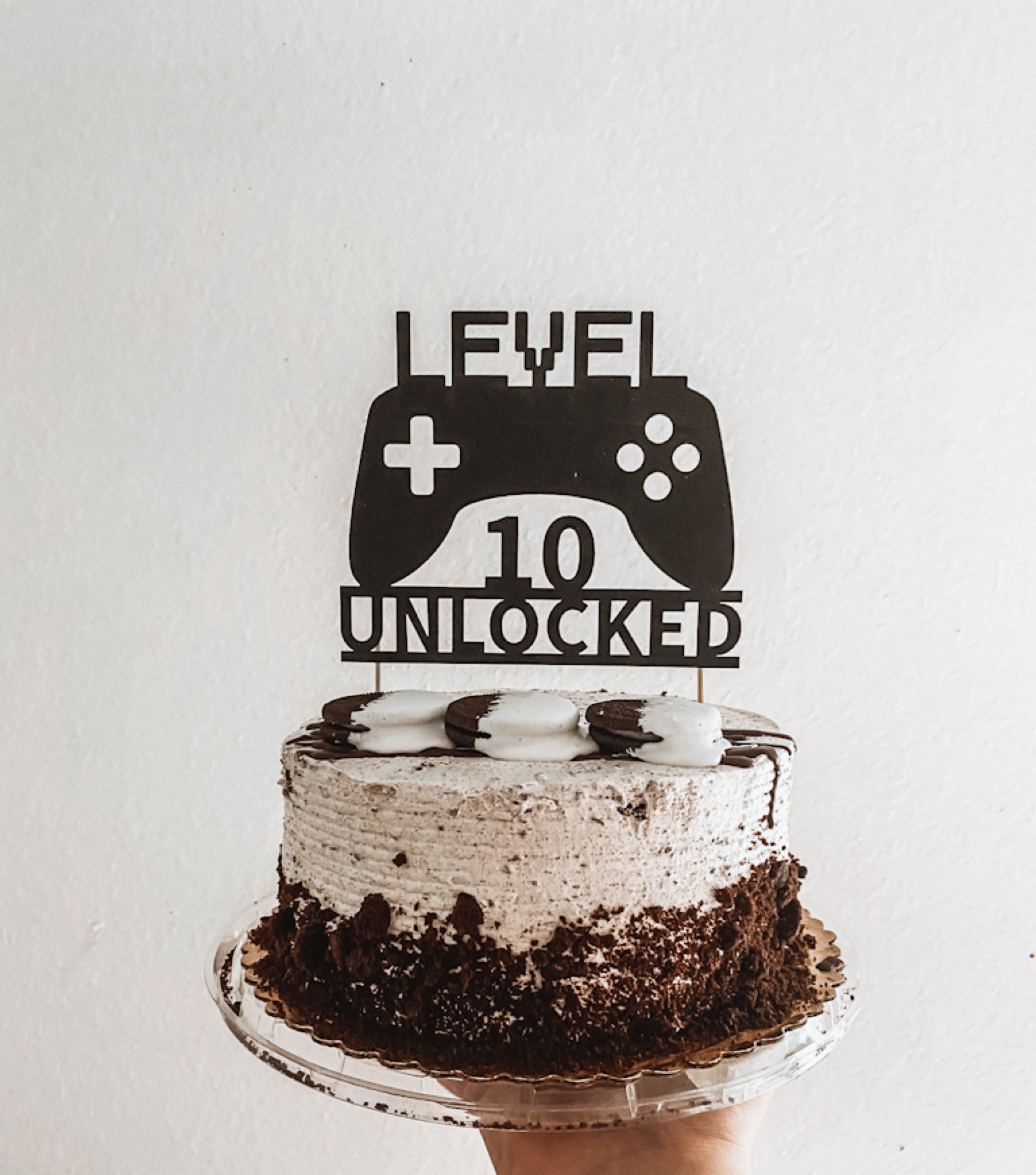 10th gamer birthday party cake topper 
Level 10 unlocked 
Gamer party 
Xbox party 
Gamer control 
Boys birthday party 

#LTKkids #LTKparties #LTKGiftGuide