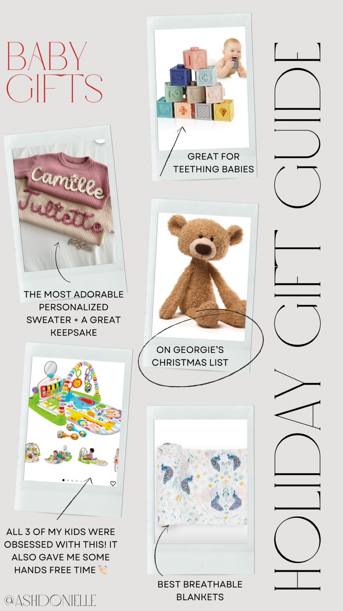 Baby gift ideas! 

#LTKBaby #LTKGiftGuide #LTKSeasonal
