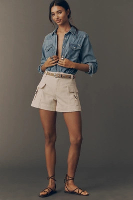 By Anthropologie Utility Buckle Shorts | Anthropologie (US)