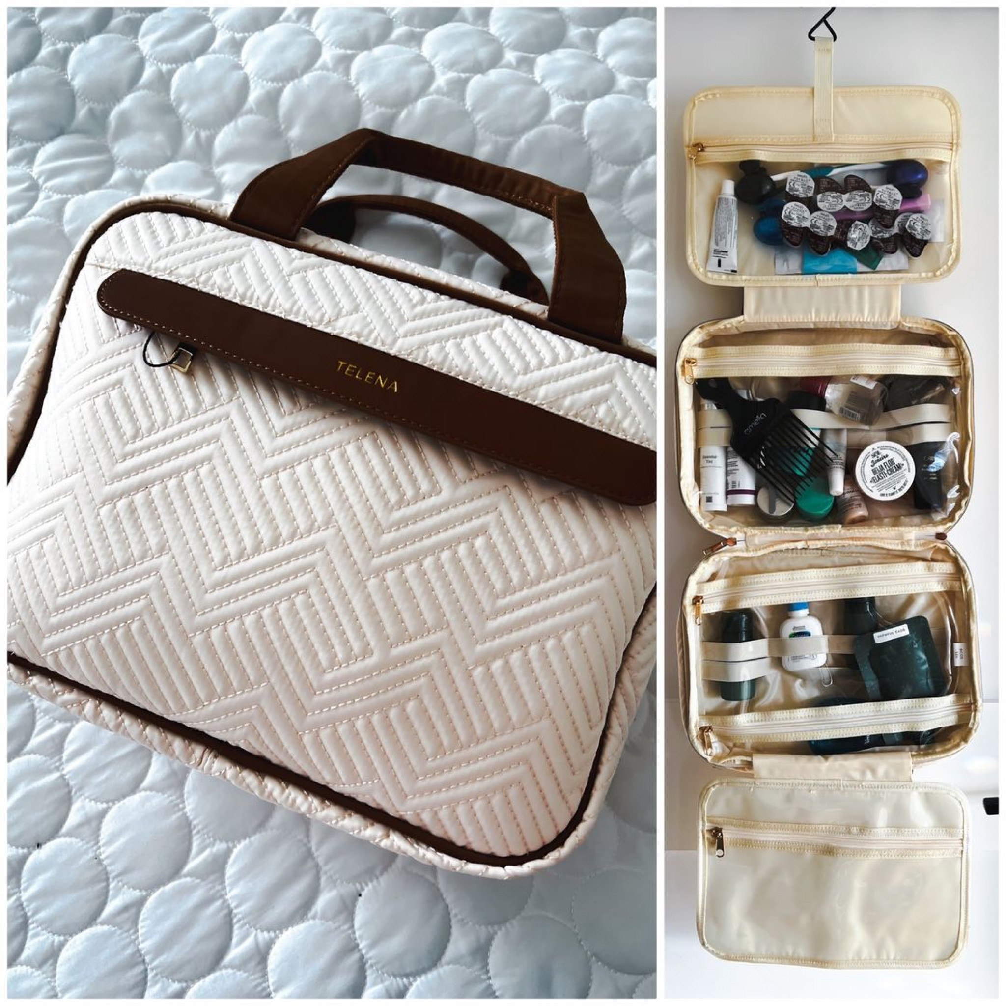 I just upgraded my toiletry bag and am loving that this one has a hook for hanging on the back of a door.  It also has more pouches than my last bag so it's much easier to stay organized! 

Everyday tote
Women’s leggings
Women’s activewear
Lululemon leggings
Wedding Guest
Fall dresses
Vacation Outfits
Rug
Home Decor
Sneakers
Jeans
Bedroom
Maternity Outfit
Women’s blouses
Women’s workwear
Fall style
Fall fashion
Women’s handbags
Women’s pants
Affordable blazers
Women’s boots
Women’s booties
Fall fashion

#LTKtravel #LTKSeasonal #LTKHoliday