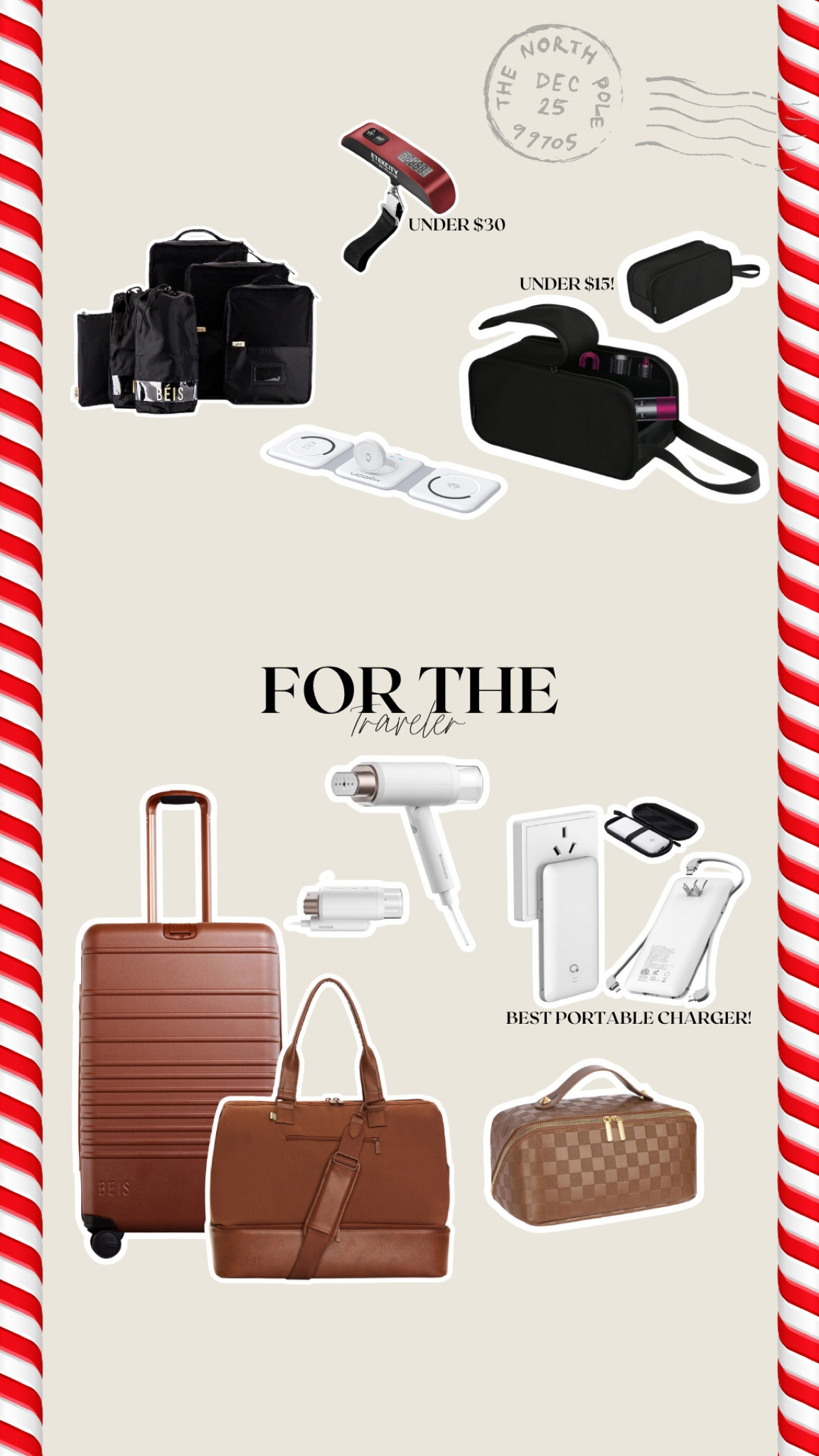 Gift ideas for the traveler- all my tried & true travel faves!! The BEIS luggage is 100% worth it, had mine for years & it’s still in perfect condition!

The hair tool travel case is perfect for the shake or Dyson 

#LTKfindsunder100 #LTKGiftGuide #LTKCyberWeek