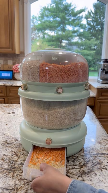 Rice and grain dispenser #amazon #amazonhome @amazon #organizedhome

#LTKfindsunder50 #LTKsalealert #LTKhome