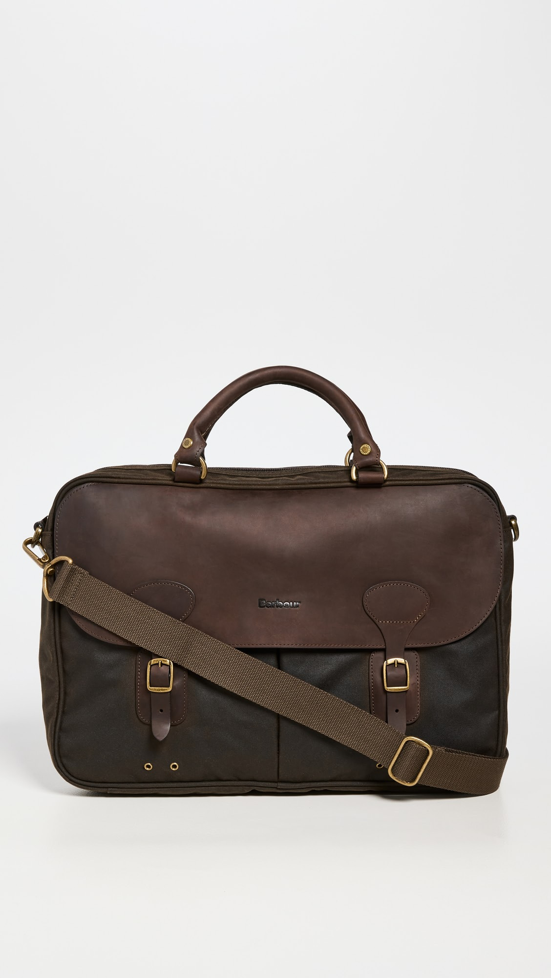 Wax Leather Briefcase | Shopbop