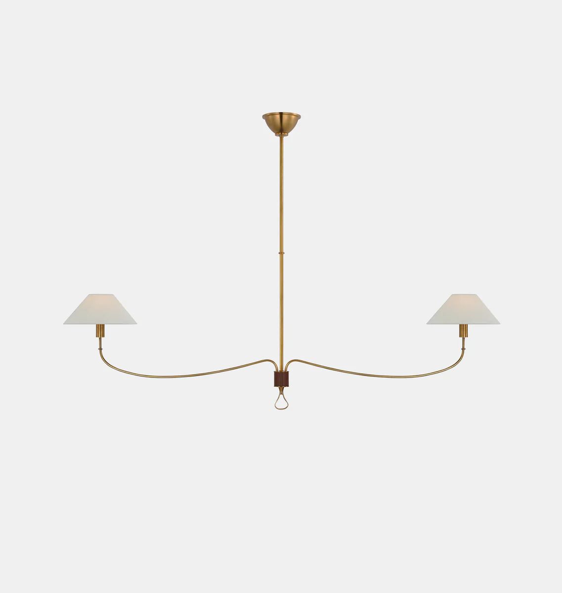 Griffin Grande Linear Chandelier | Shoppe Amber Interiors | Amber Interiors