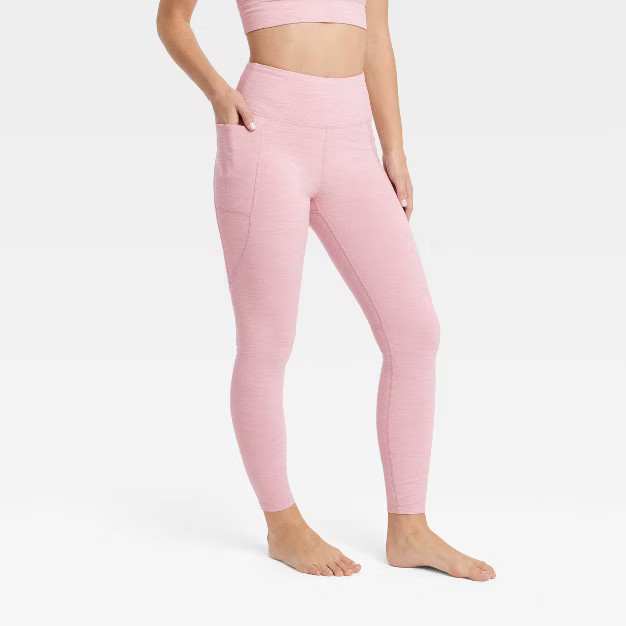 Women's High-Rise Cozy Spacedye 7/8 Leggings - JoyLab™ | Target