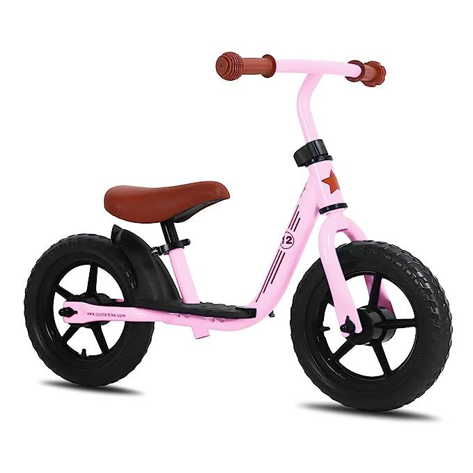 JOYSTAR 10/12 Inch Kids Balance Bike with Footrest for 1-5 Years Girls & Boys, Push Bike for Todd... | Amazon (US)
