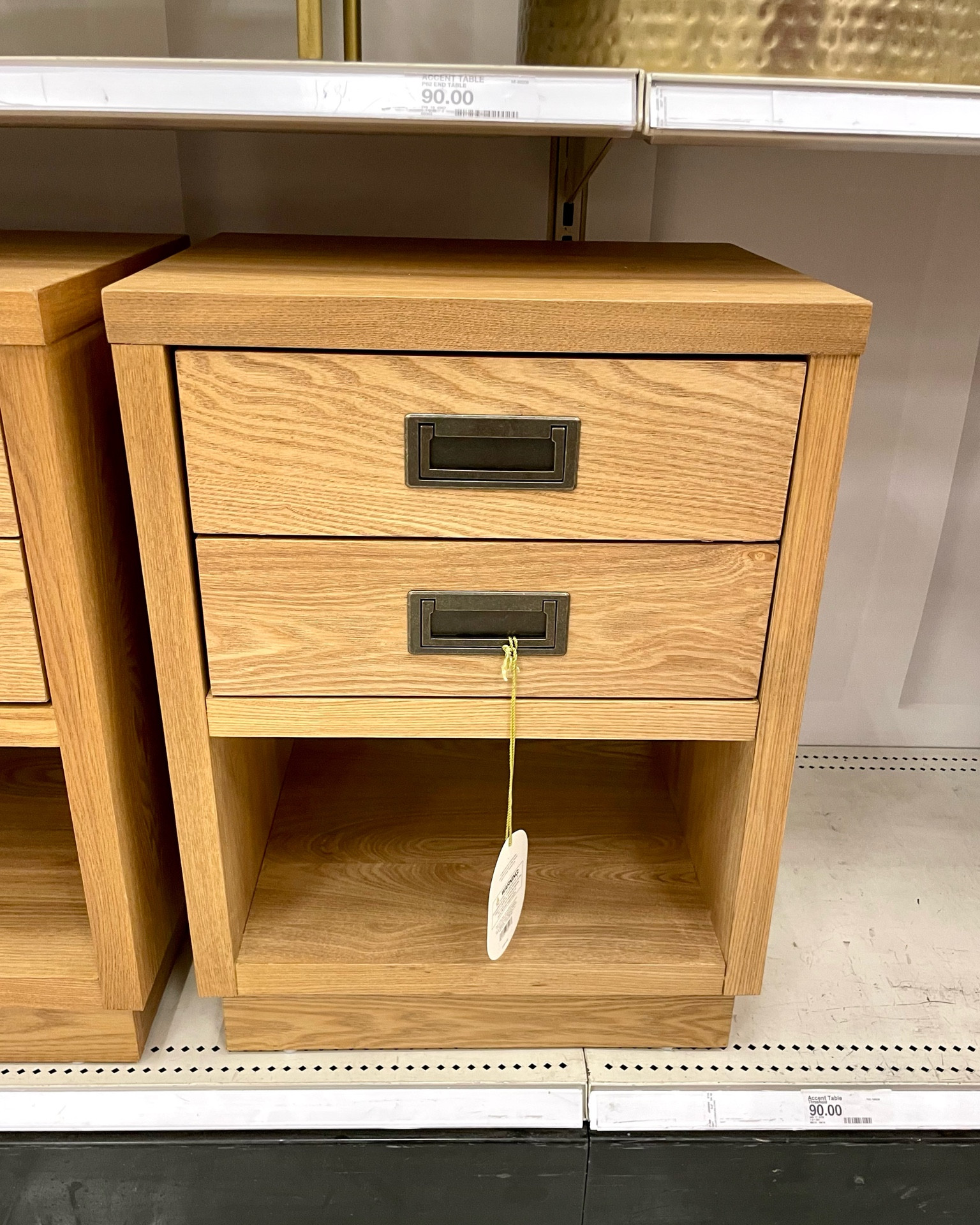 Side table - nightstand from Target! Affordable home decor - $100 bedroom decor - target finds - home furniture from target 

#LTKunder100 #LTKstyletip #LTKhome