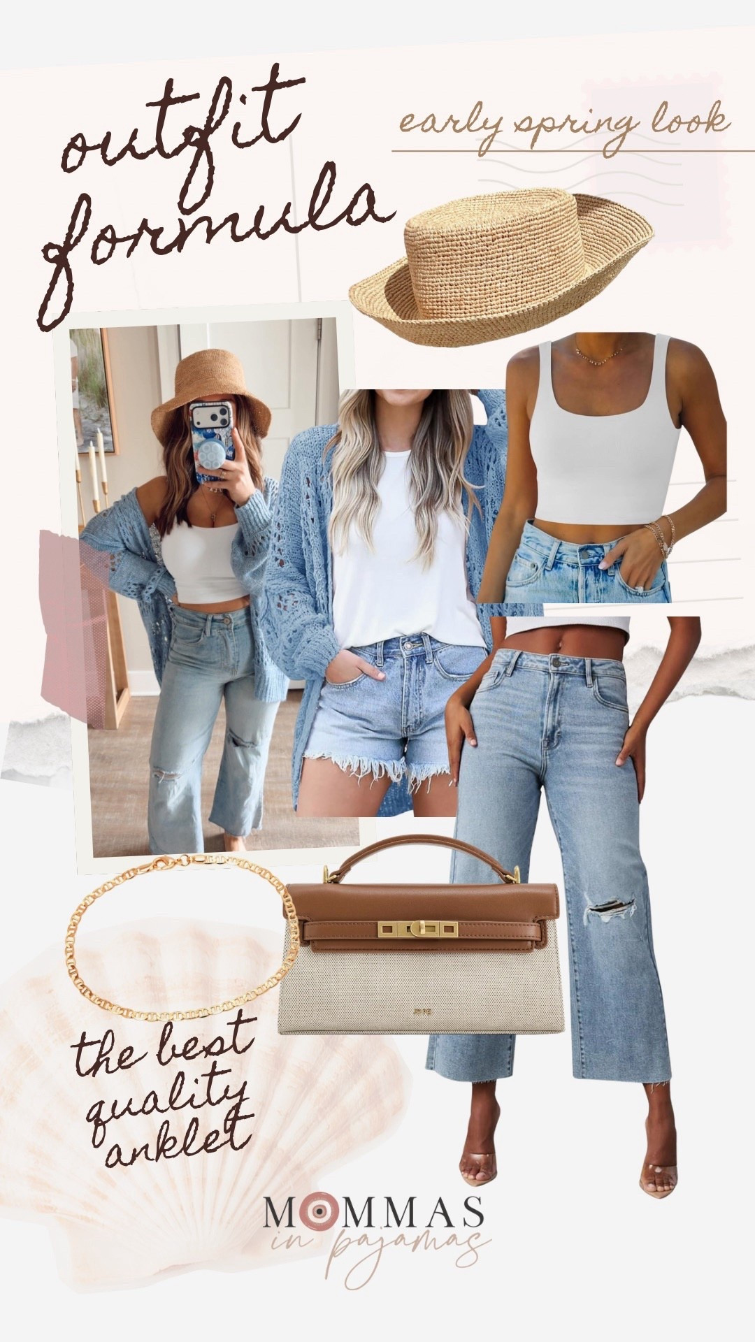 This casual spring outfit is so cute, comfy and perfect for spring transition weather. I have this cardigan in so many colors and love how it works for all different seasons. 
Casual mom outfit inspo 

#LTKSeasonal #LTKPetite #LTKMidsize