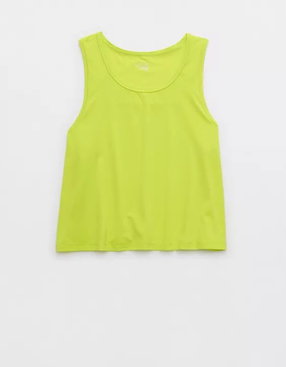 OFFLINE By Aerie Sweat Sesh Cropped Tank Top | Aerie