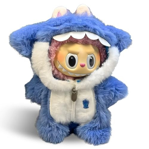 Clothes for Labubu Dolls Accessories(NO Doll), Handmade Kawaii Lop-Eared Rabbit Set,Suitable for 15cm 17cm Labubu Doll,Doll Clothing Set Replacement (Style-F) | Amazon (US)