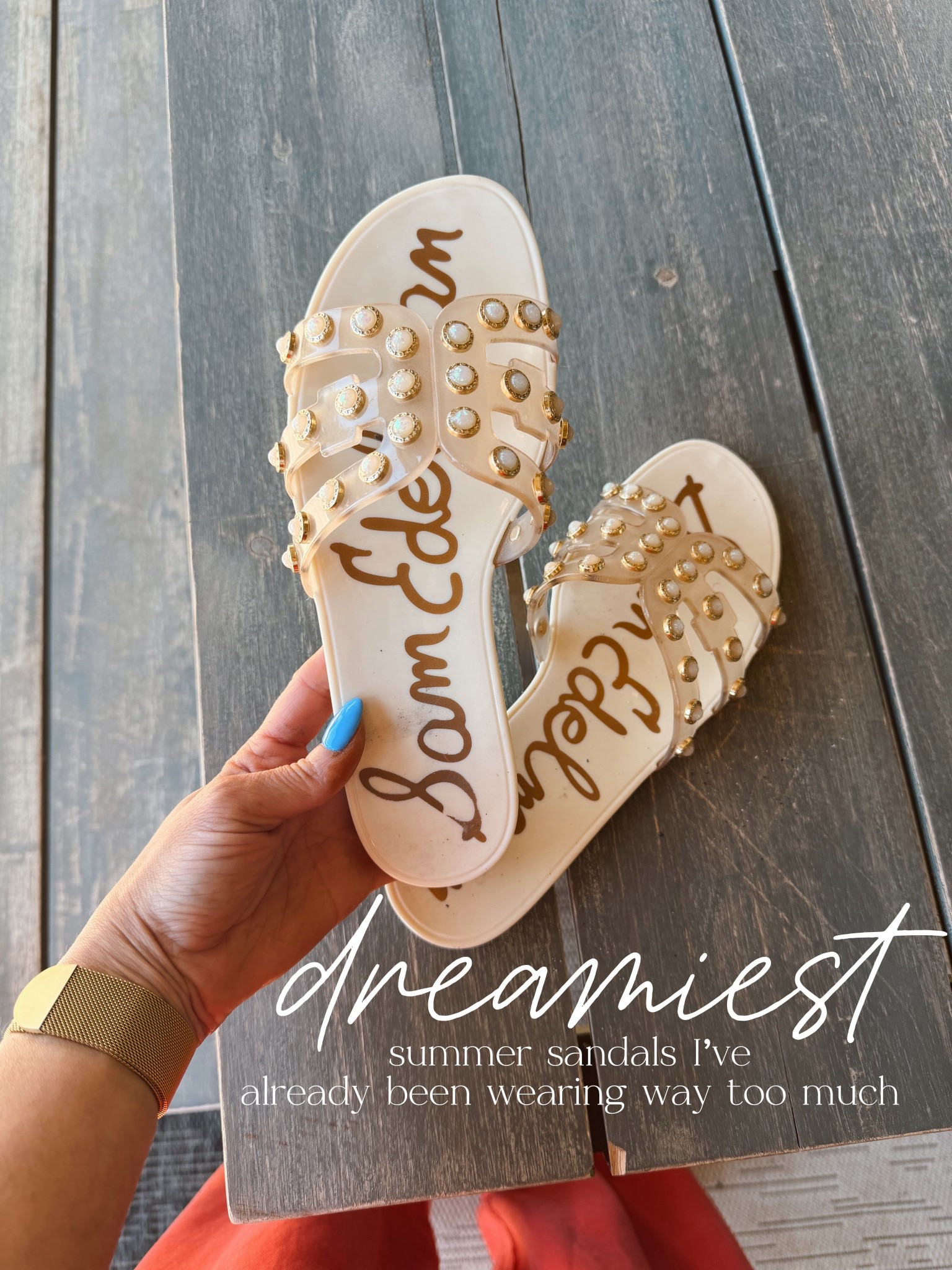 I will be wearing these jelly sandals, nonstop, all summer!! 

#LTKootd #LTKgrwm #LTKmomlife