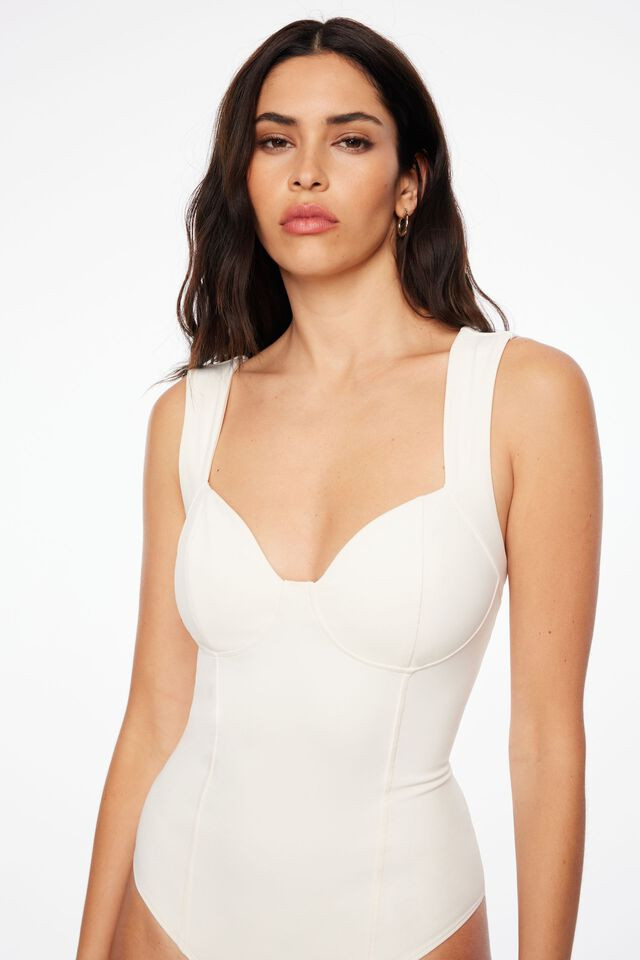Addie Sculpt Corset Bodysuit $39.95 | Dynamite Clothing